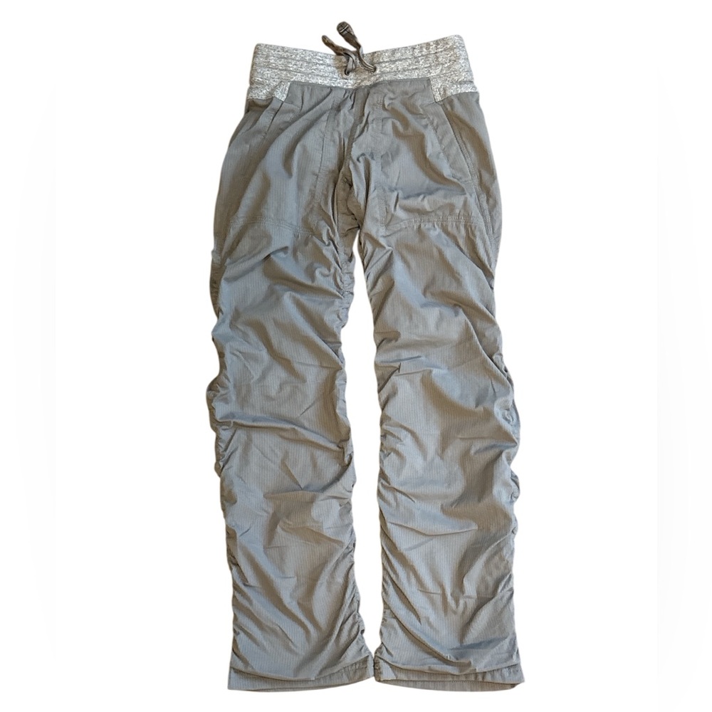 Ivivva Gray Lined Sweatpants, Relaxed Fit, Girls Size 7